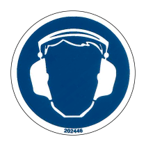 Warning Label Wear Ear Protection