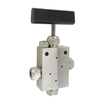 High-Pressure 3-way Valve 3/8 in.