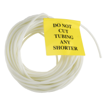 "Do Not Cut" White Tubing 5/32 OD X 516 in.