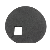 Acrylic Abrasive Hopper Splash Guard