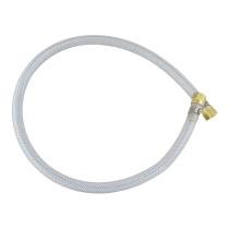 Clear Braided Hose Assembly 32 in.