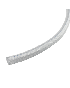 Clear Reinforced PVC Hose 1/2 in. OD