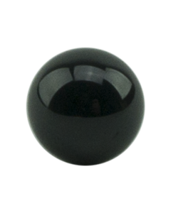 Black Ceramic Ball 1/4 in.