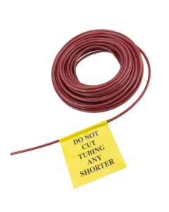 "Do Not Cut" Red Tubing 5/32 OD X 516 in.